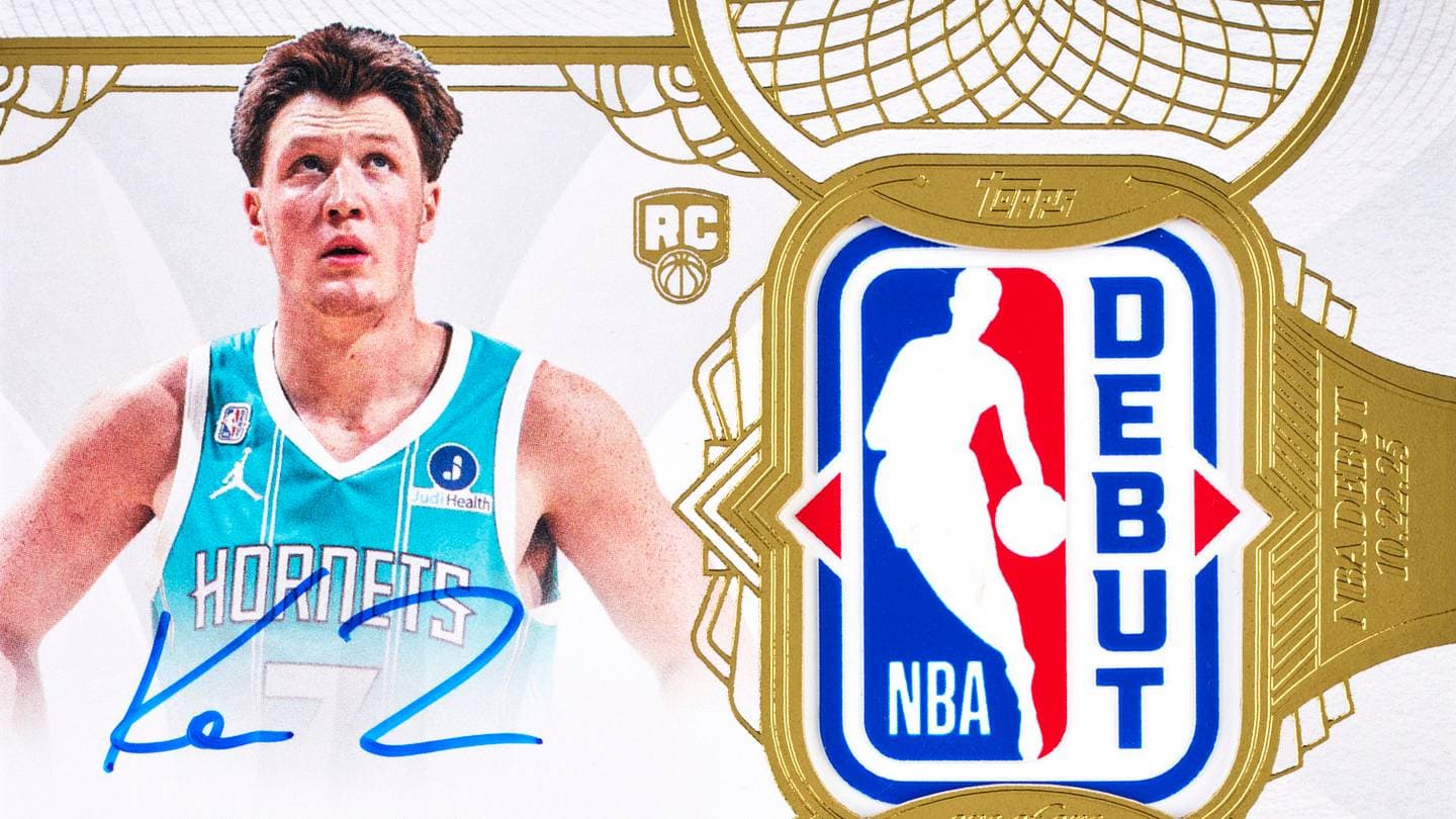 Kon Knueppel 1/1 NBA Debut Patch Auto
